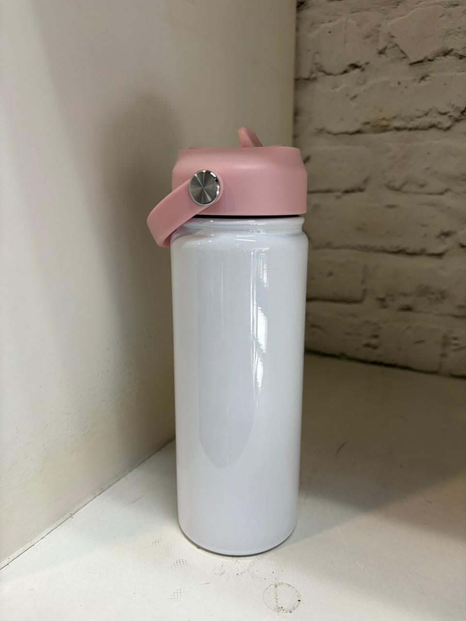 BOTELLA ACERO "BEACH" TAPA COLOR SUBLIMABLE 18oz