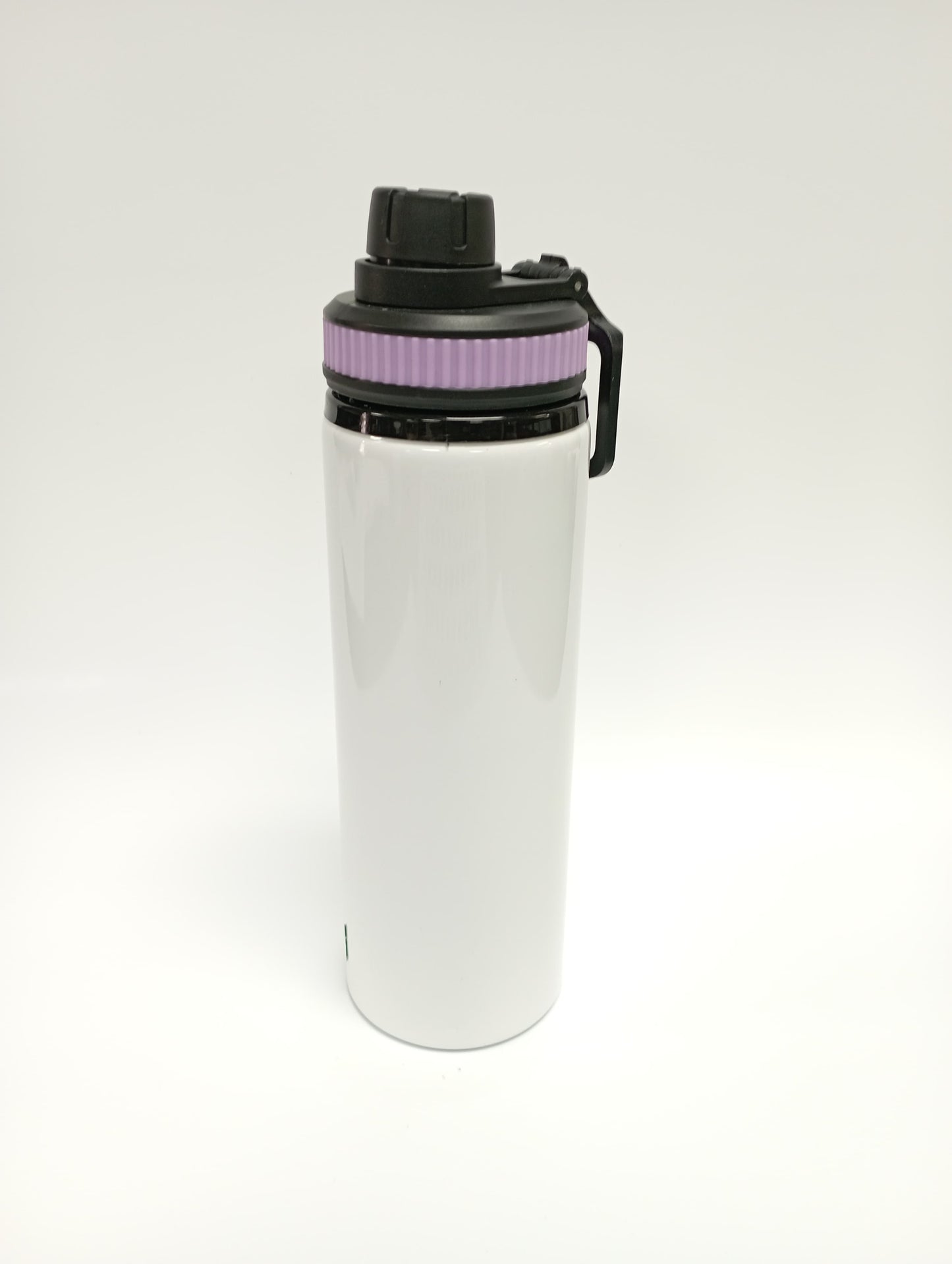 BOTELLA DEPORTIVA "ENROSCABLE W155" CON ARO DE COLOR 750ml SUBLIMABLE