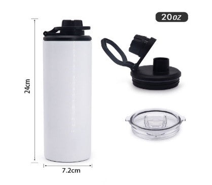 TERMO "PATTON" SUBLIMABLE DOBLE PARED ACERO INOX 20oz