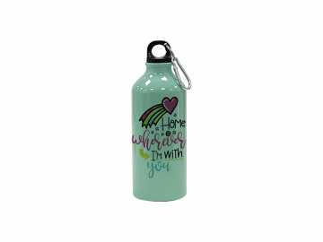 BOTELLA DEPORTIVA "W101" DE ALUMINIO COLOR 600ml SUBLIMABLE