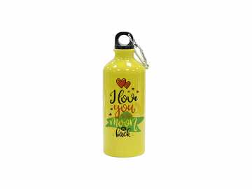 BOTELLA DEPORTIVA "W101" DE ALUMINIO COLOR 600ml SUBLIMABLE