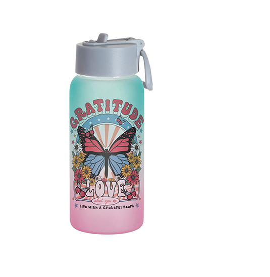 BOTELLA DE VIDRIO GLASEADA GRADIENT 25oz SUBLIMABLE