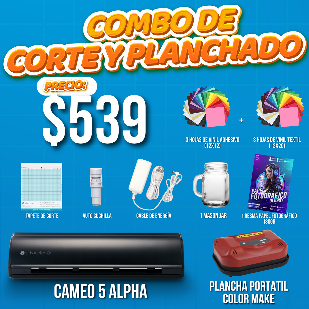 COMBO CORTE Y PLANCHADO