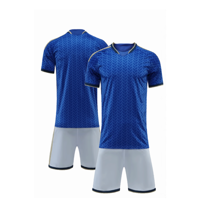 UNIFORME DEPORTIVO NIÑOS AZUL-BLANCO SUBLIMABLE UK022