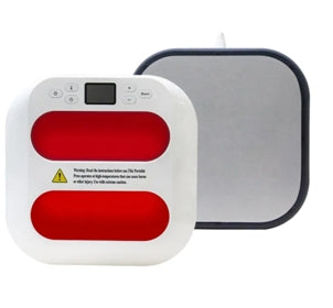 PLANCHA 23*23 cm (9''x9'') ''BULL PRESS'' 110V