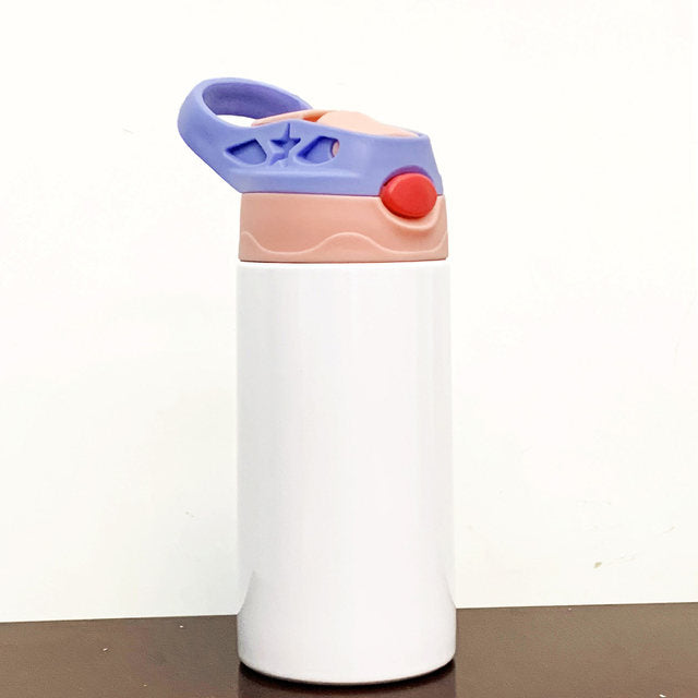 BOTELLA INFANTIL DE ACERO INOX DOBLE PARED NO SUBLIMABLE 12oz
