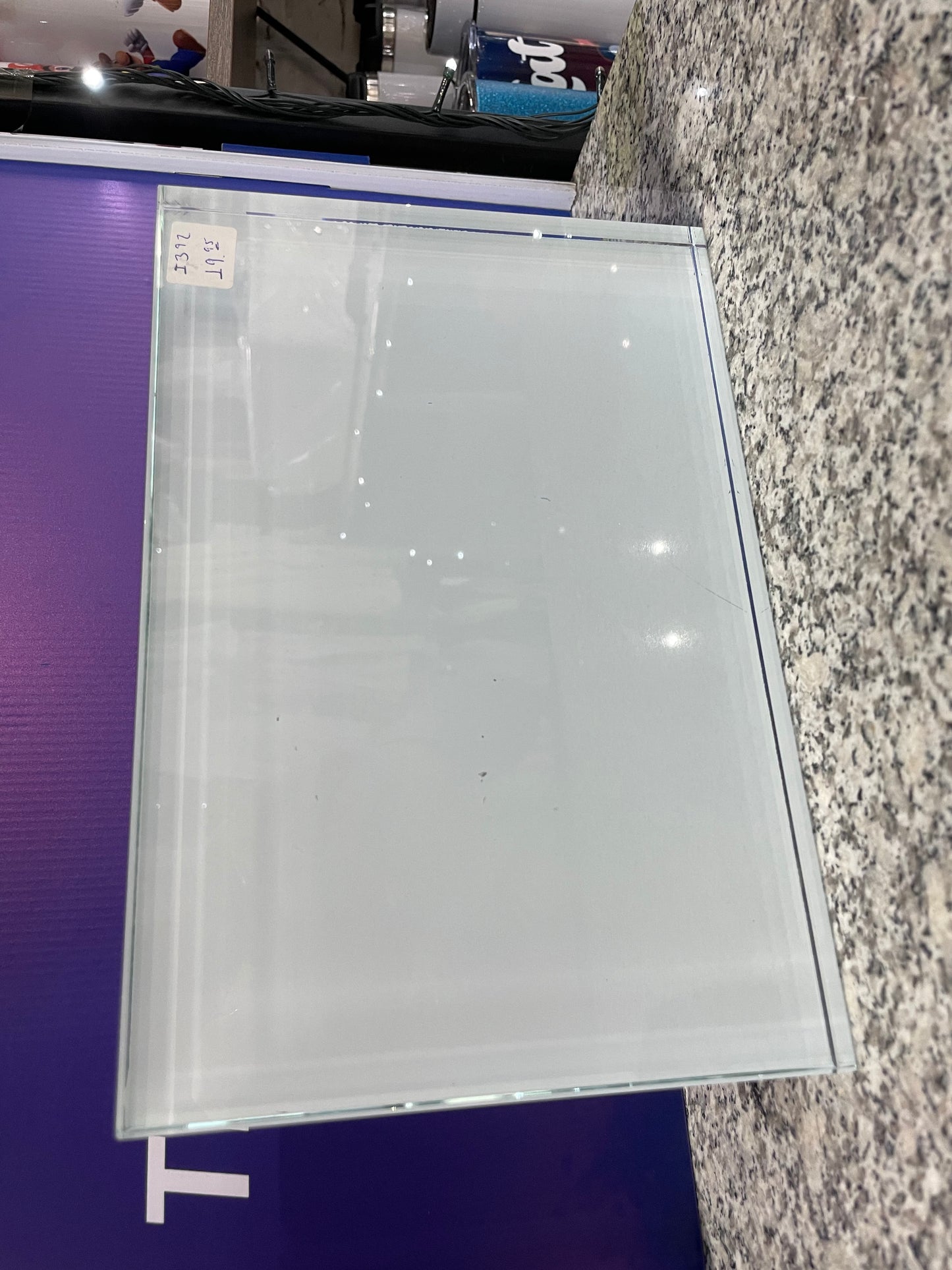 PORTARETARATO TROFEO ''TOBY'' RECTANGULAR CRISTAL SUBLIMABLE