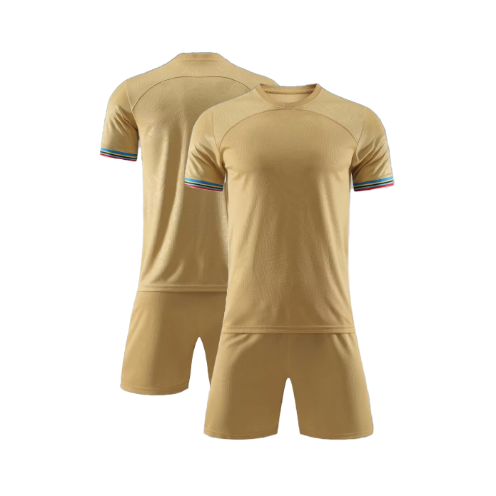 UNIFORME DEPORTIVO DORADO SUBLIMABLE UA006