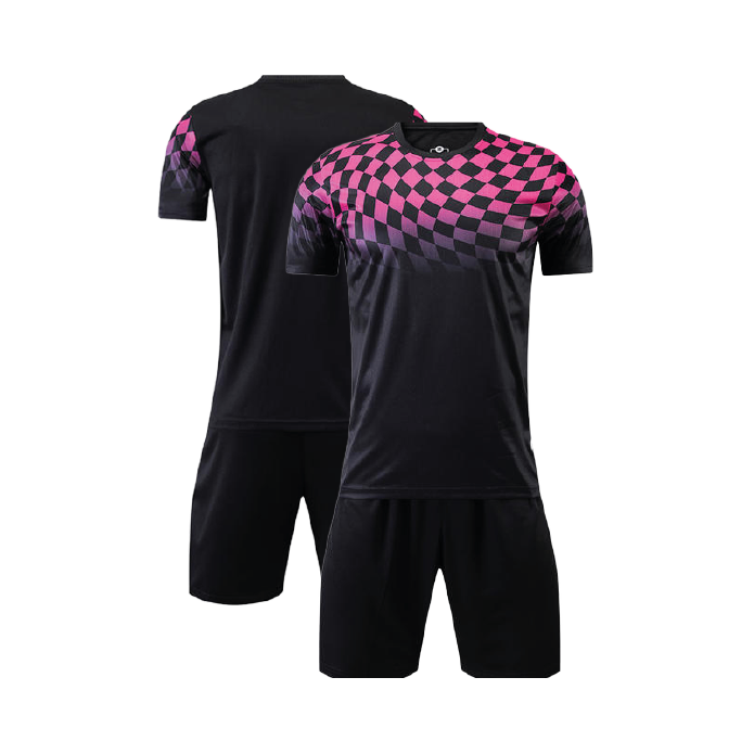 UNIFORME DEPORTIVO NEGRO SUBLIMABLE UA023