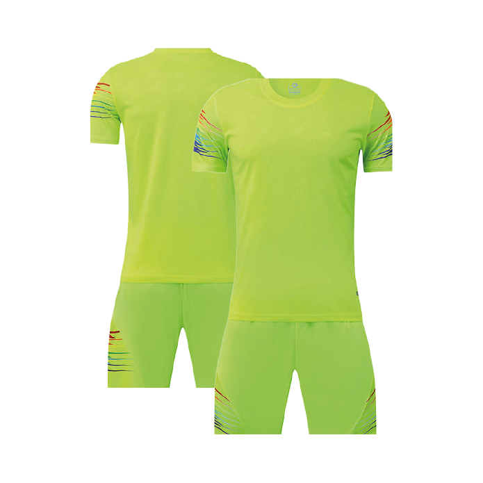 UNIFORME DEPORTIVO VERDE NEÓN SUBLIMABLE UA028