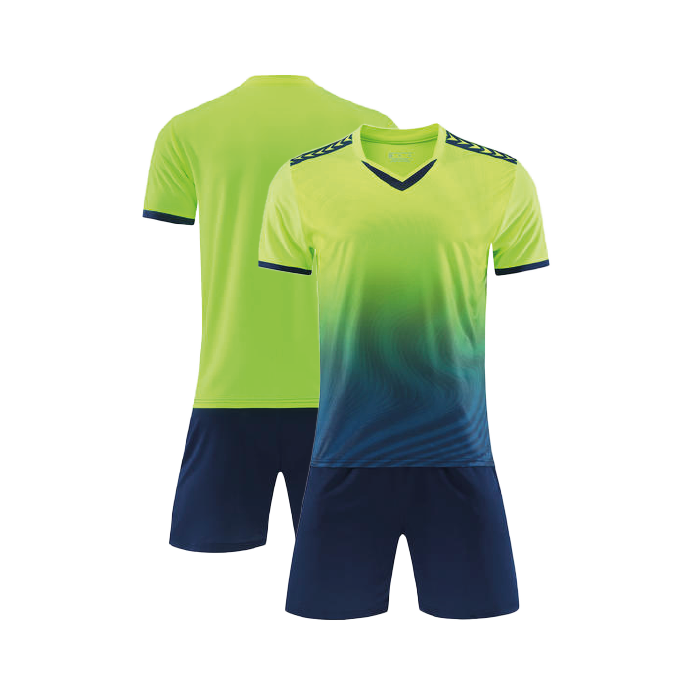 UNIFORME DEPORTIVO VERDE CLARO/OSCURO SUBLIMABLE UA029