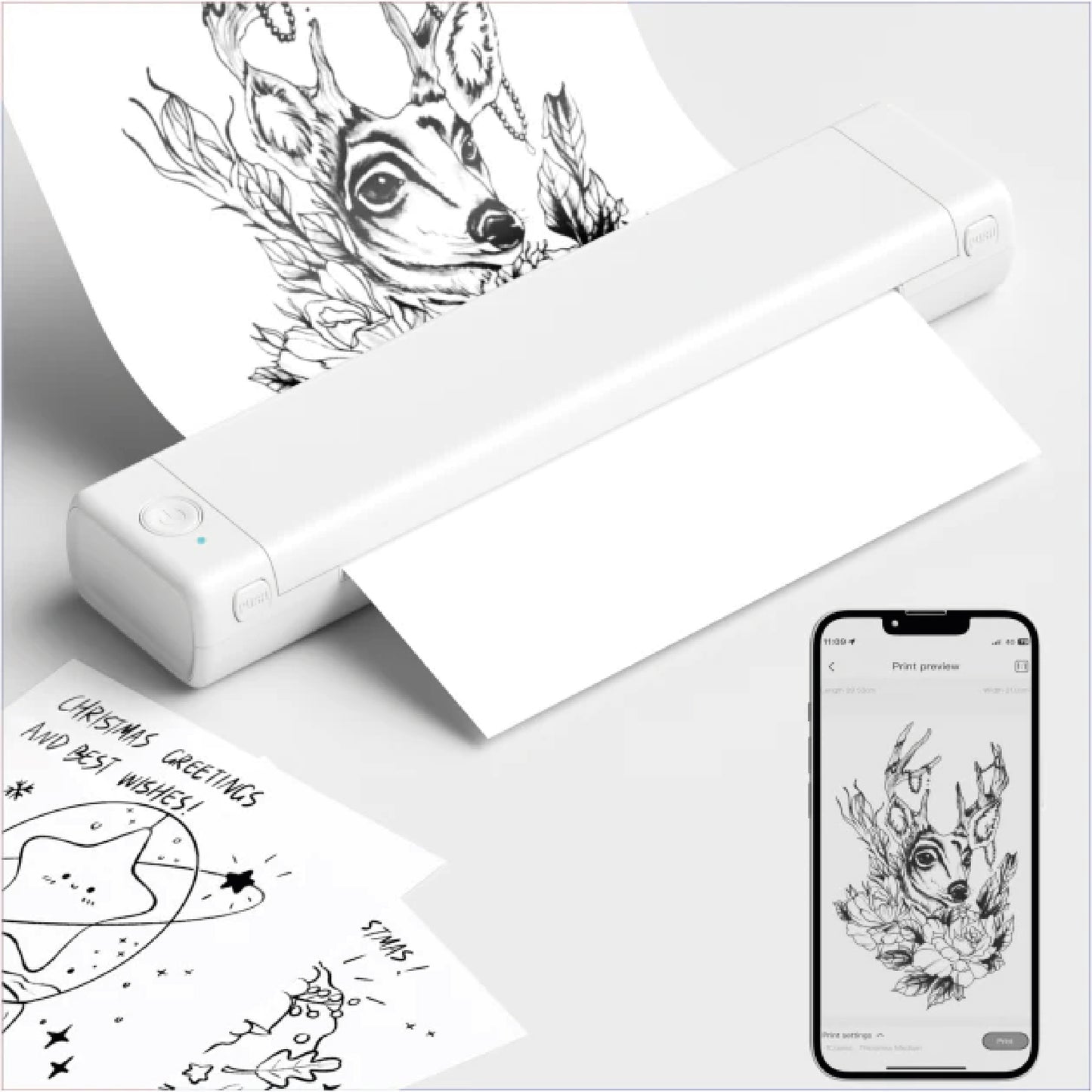 IMPRESORA A4 "PHOMEMO M08F"