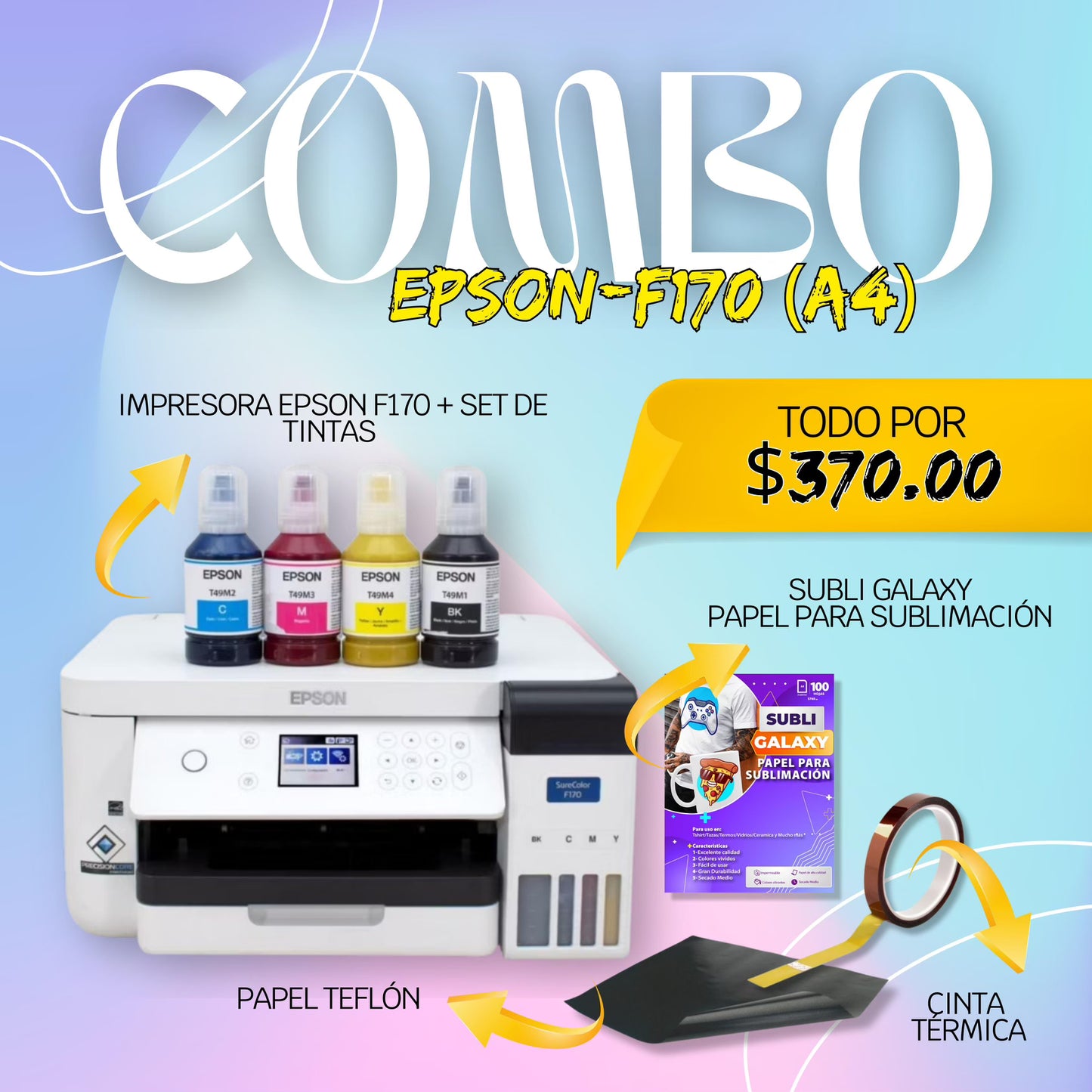 COMBO EPSON F170 A4
