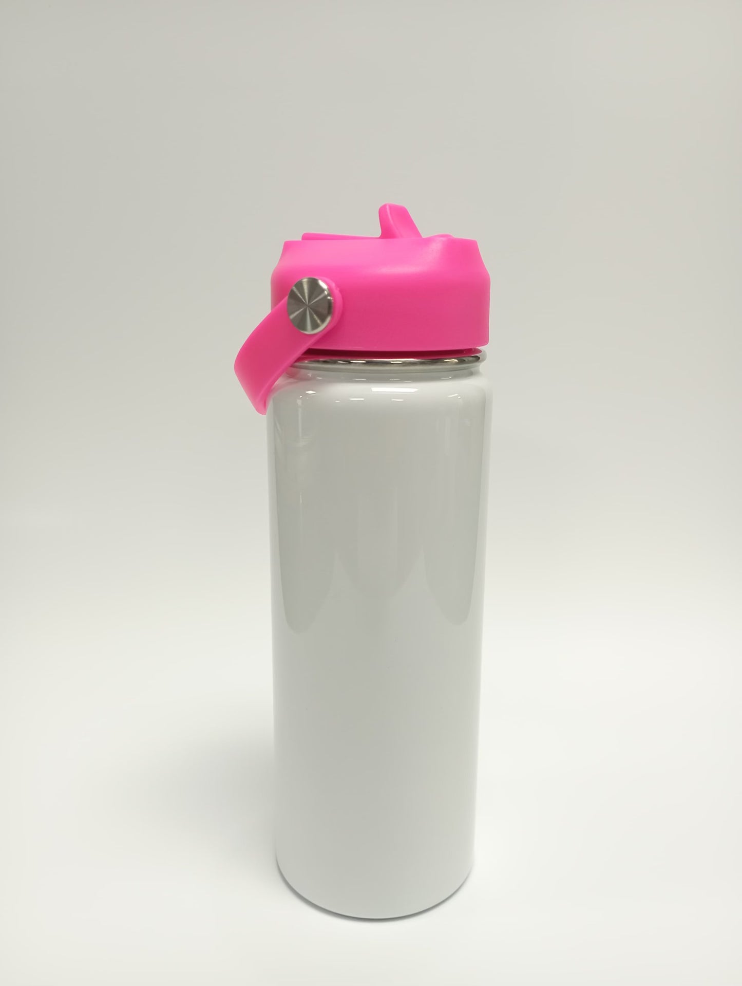 BOTELLA ACERO TAPA COLOR SUBLIMABLE 18oz