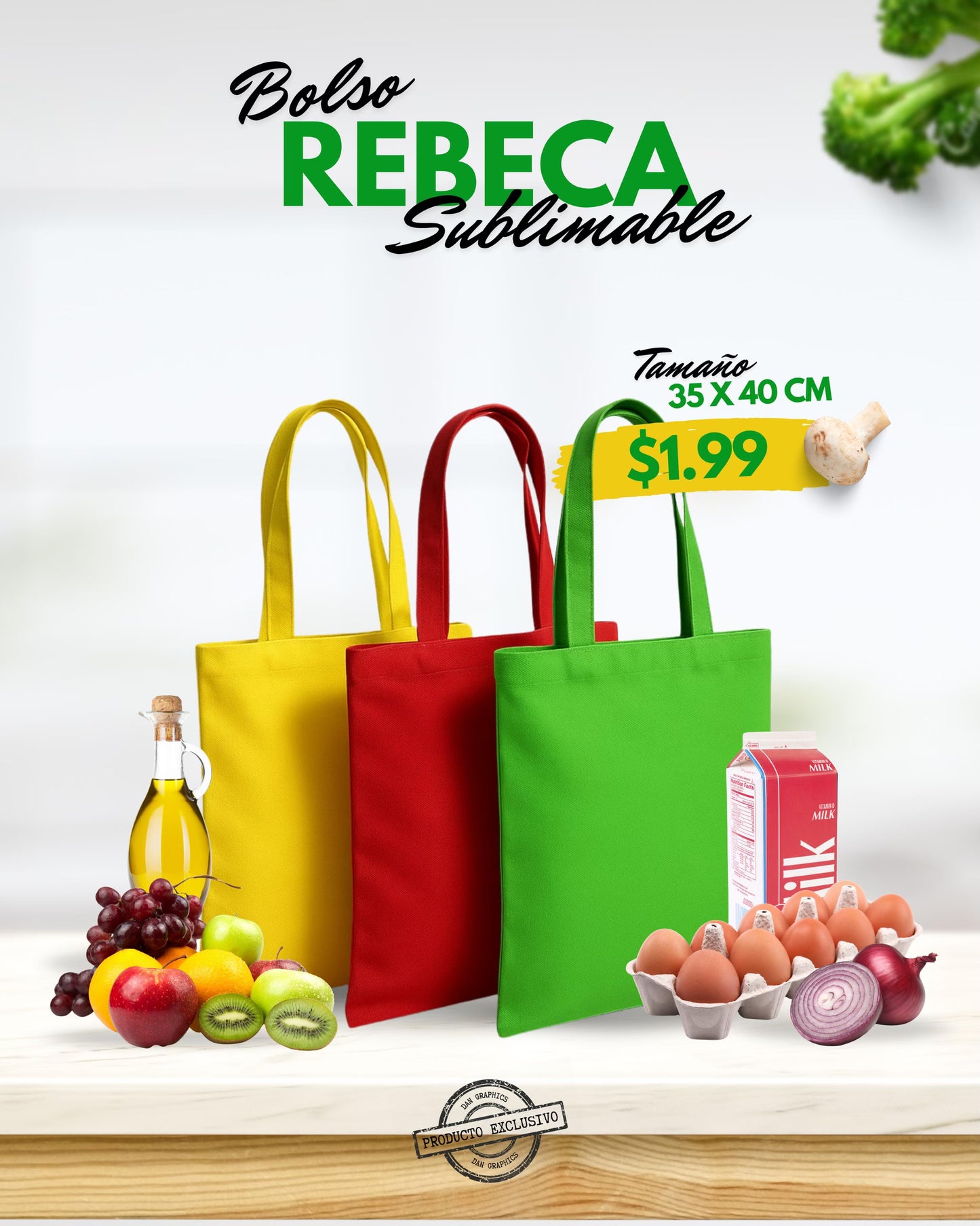 BOLSO "REBECA" SUBLIMABLE