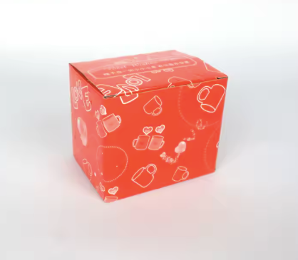 CAJAS PARA TAZAS 11oz ROJA/CORAZÓN