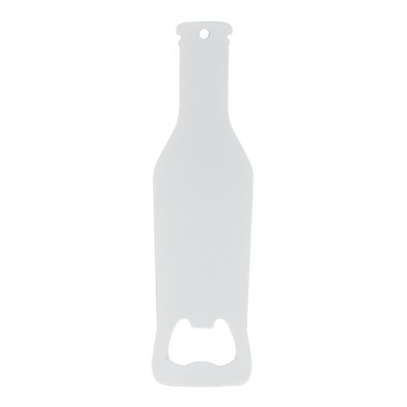 ABRIDOR DESTAPADOR DE BOTELLAS SUBLIMABLE (FORMA BOTELLA)