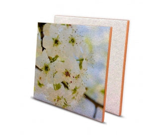 BALDOSA DE CERÁMICA BLANCA 6"x8"