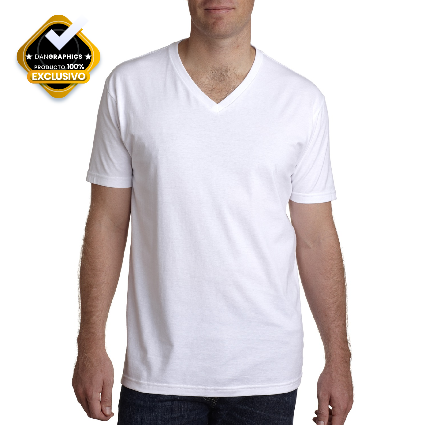 SUÉTER CABALLERO CUELLO V TACTO DE ALGODÓN