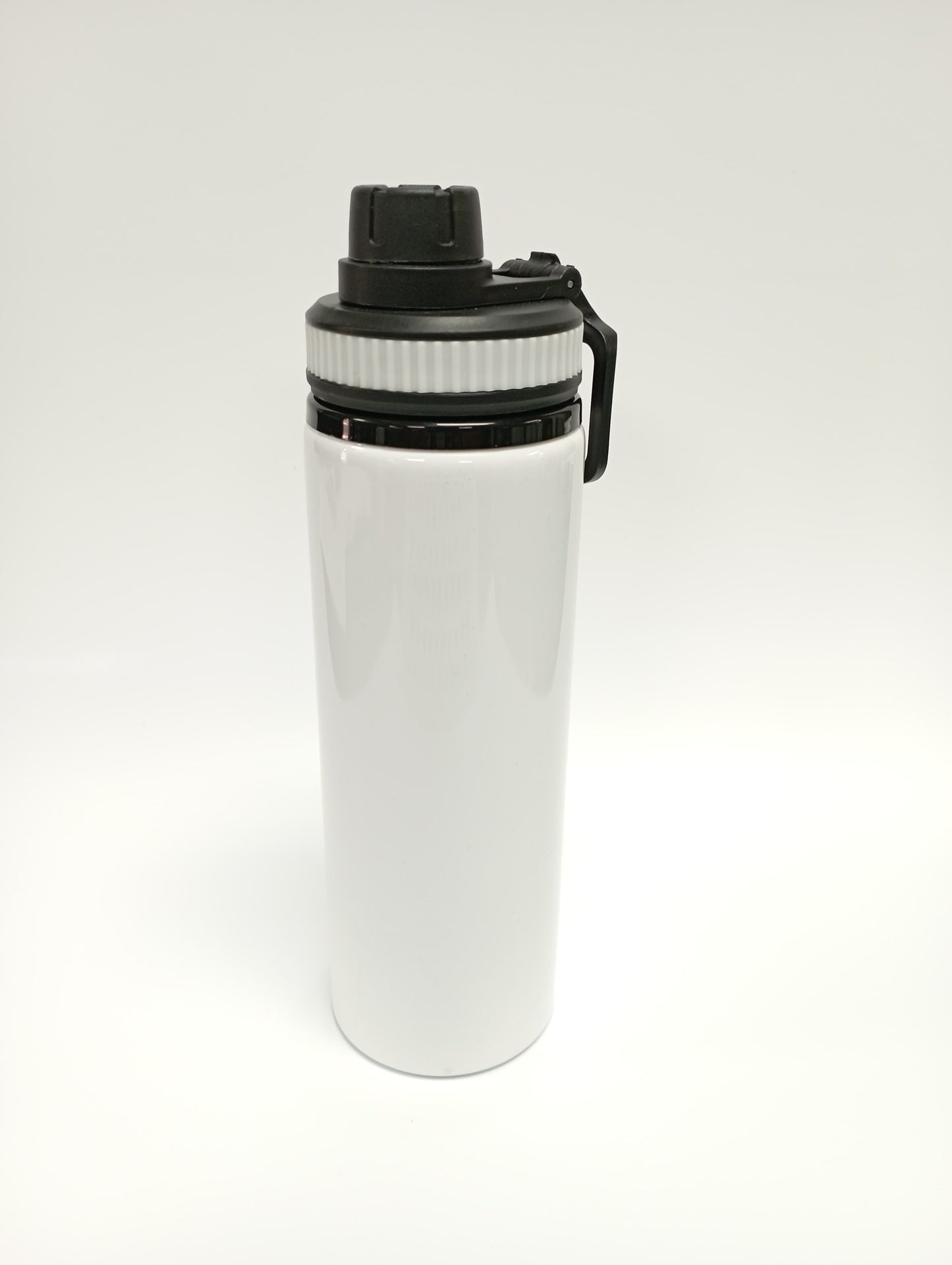 BOTELLA DEPORTIVA "ENROSCABLE W155" CON ARO DE COLOR 750ml SUBLIMABLE