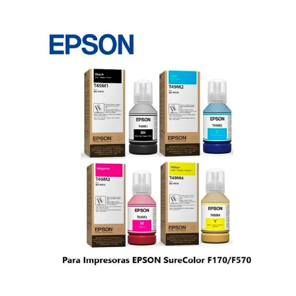TINTAS PARA SUBLIMACIÓN EPSON T49