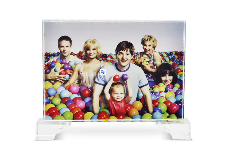 PORTARETRATO-TROFEO ''REINA'' CRISTAL (25x20.5x2 cm ) SUBLIMABLE