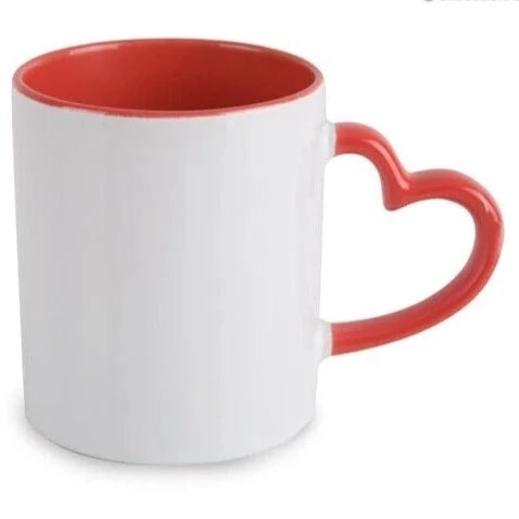 TAZA CON ASA CORAZÓN 11oz