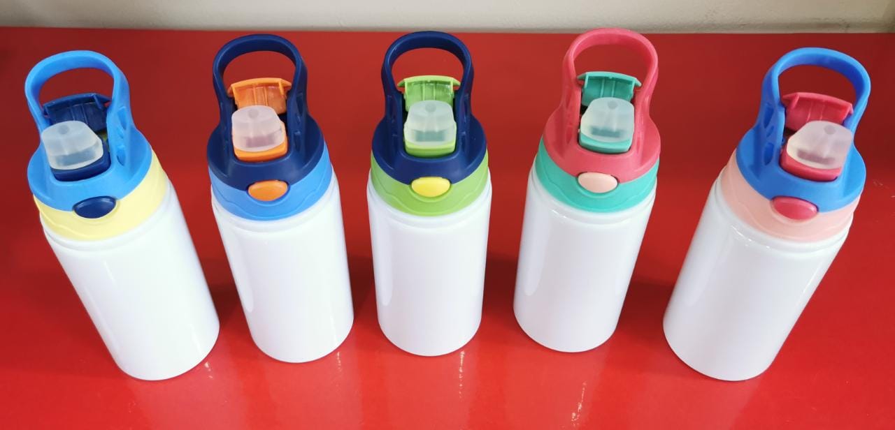BOTELLA DE ALUMINIO DEPORTIVA "INFANTIL W143" 500ml SUBLIMABLE