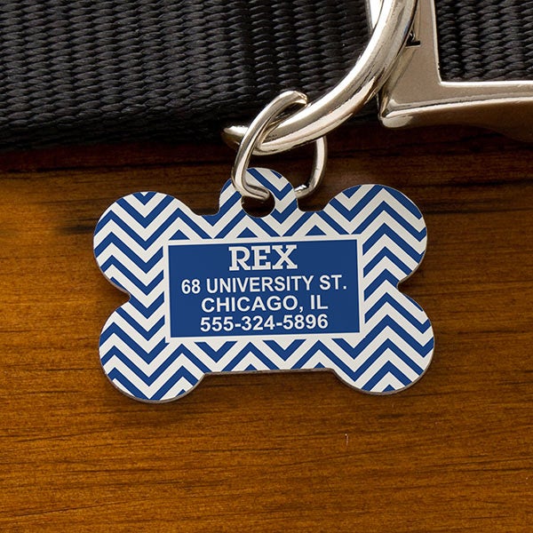 DIJE DE HUESO DE ALUMINIO PARA MASCOTAS