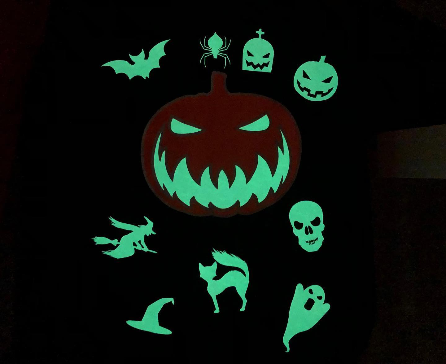 VINIL TEXTIL GLOW IN THE DARK (BRILLA EN OSCURIDAD) 20" ANCHO
