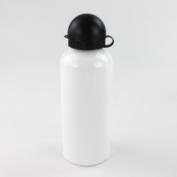 BOTELLA BLANCA "SPORT 2" CON TAPA COLOR 600ml SUBLIMABLE