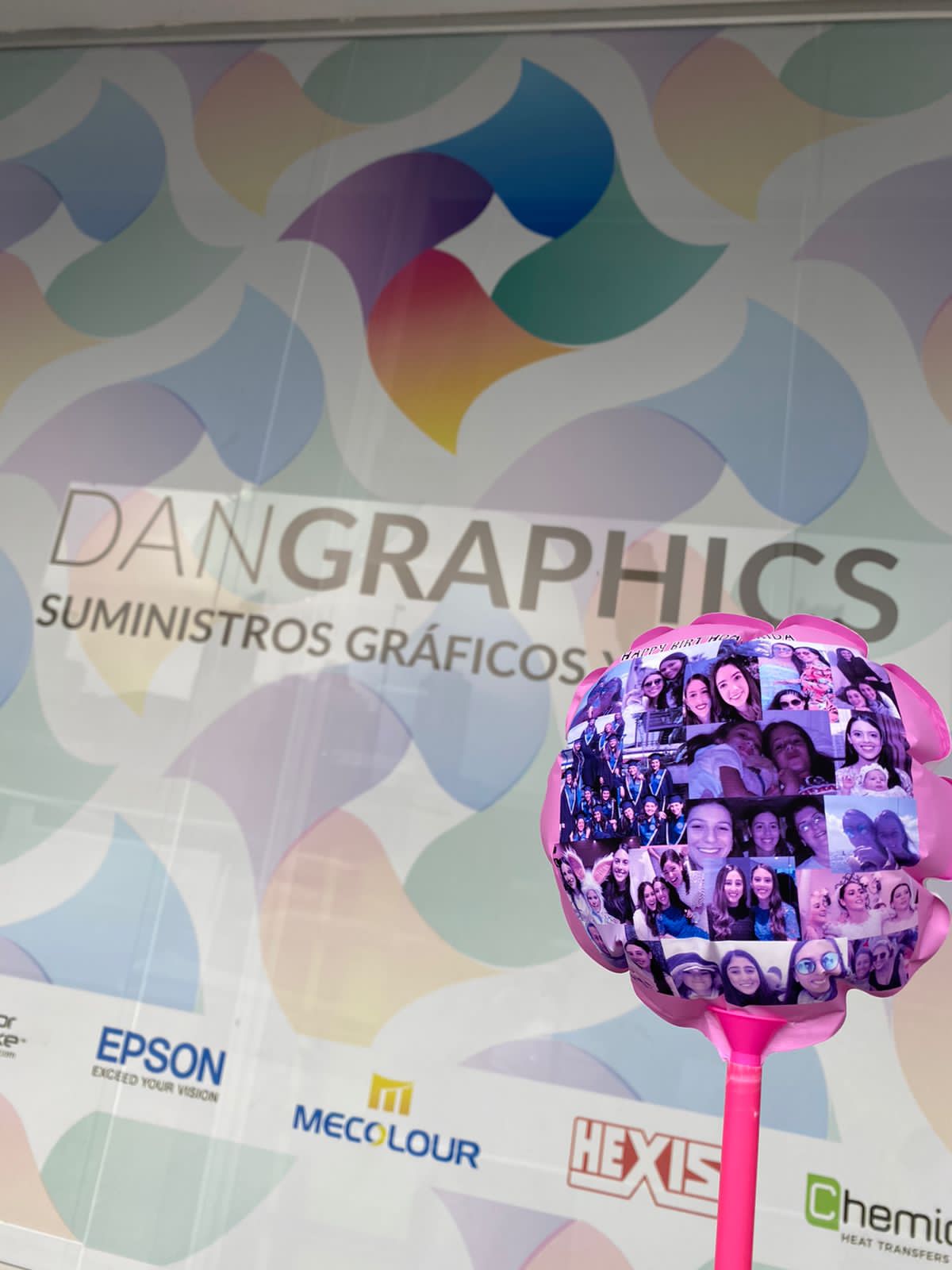 GLOBO BALLON CIRCULAR IMPRIMIBLE INKJET A4