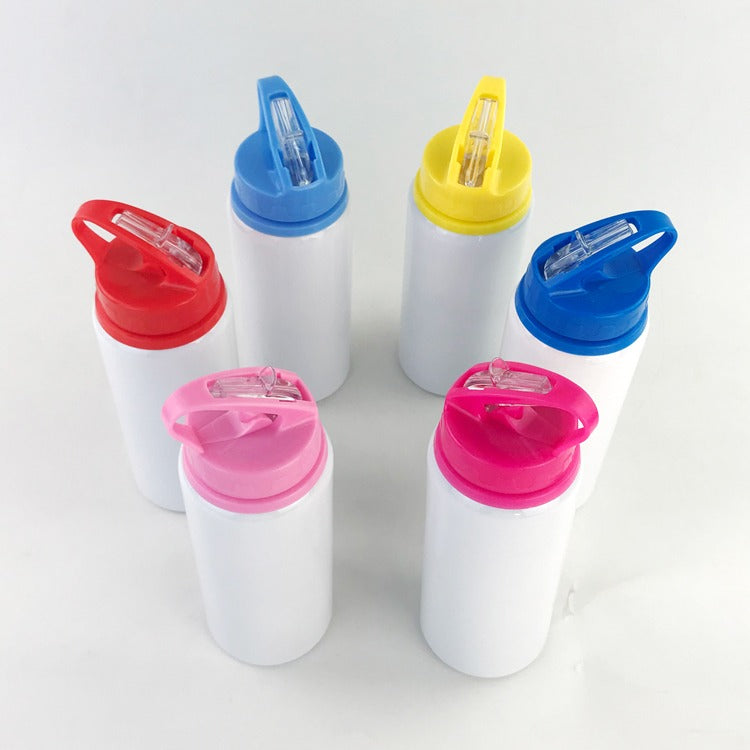BOTELLA "CUPS" DE ALUMINIO 600 ml SUBLIMABLE
