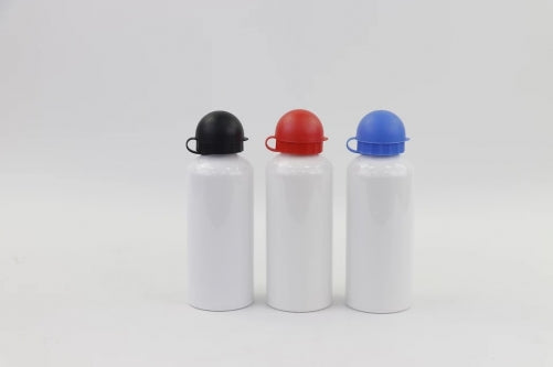 BOTELLA BLANCA "SPORT 2" CON TAPA COLOR 600ml SUBLIMABLE