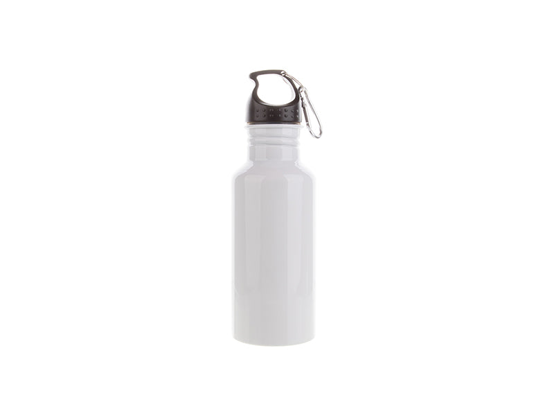 BOTELLA BLANCA "EXPLORER" DE ALUMINIO 600ml SUBLIMABLE
