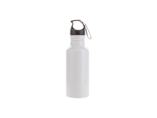 BOTELLA BLANCA "EXPLORER" DE ALUMINIO 600ml SUBLIMABLE