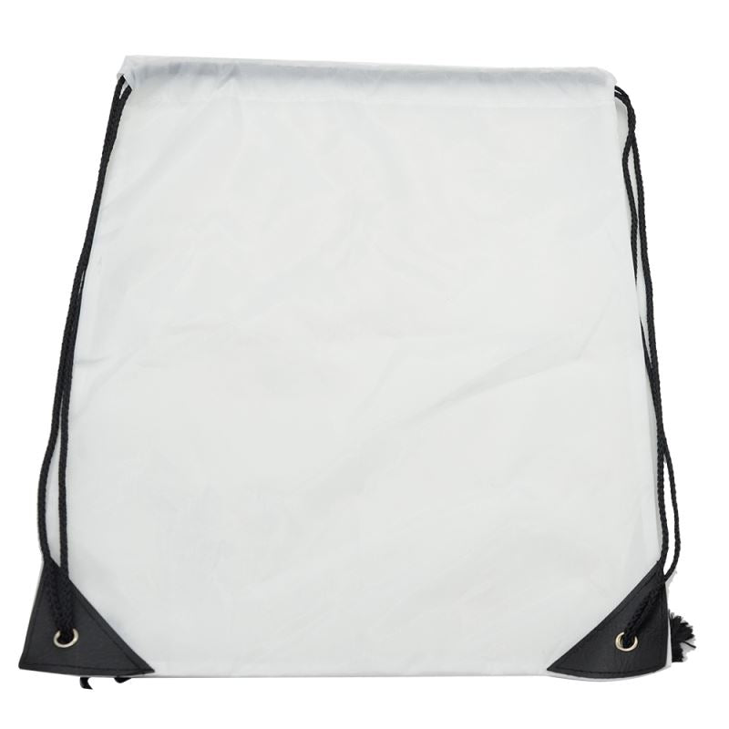 BOLSA/MOCHILA POLIÉSTER CON CORDÓN NEGRO