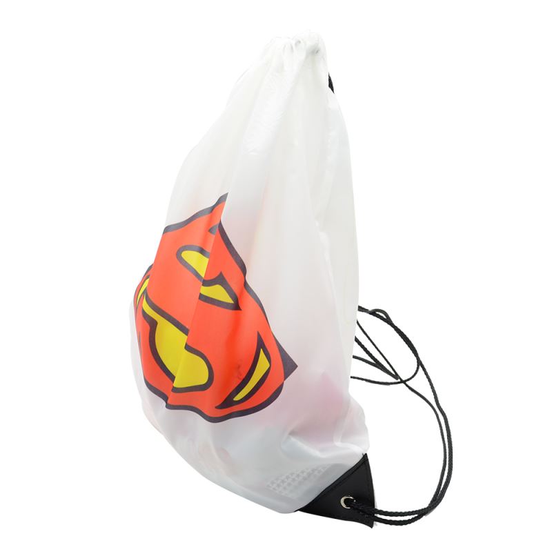 BOLSA/MOCHILA POLIÉSTER CON CORDÓN NEGRO