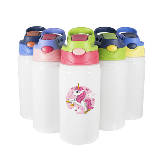BOTELLA DE ALUMINIO DEPORTIVA "INFANTIL W143" 500ml SUBLIMABLE