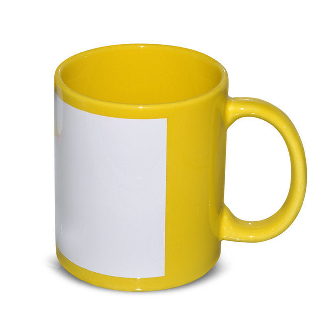 TAZA DE COLOR CON VENTANA 11oz