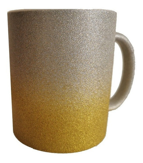 TAZA GRADIENT GLITTER 11oz