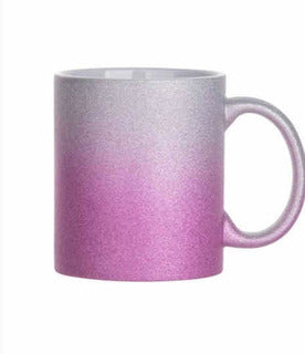 TAZA GRADIENT GLITTER 11oz