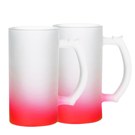 JARRA CERVECERA GLASEADA BASE DE COLOR 16oz