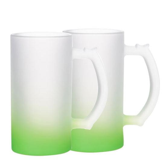 JARRA CERVECERA GLASEADA BASE DE COLOR 16oz