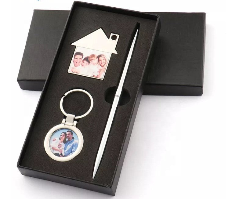 SET REGALO LLAVERO BOLÍGRAFO SUBLIMABLE
