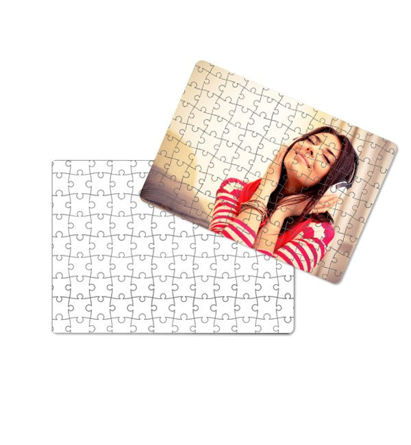 ROMPECABEZA RECTANGULAR DE CARTON 100 PZAS A4 SUBLIMABLE