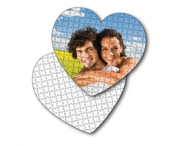 ROMPECABEZA CORAZÓN DE CARTÓN