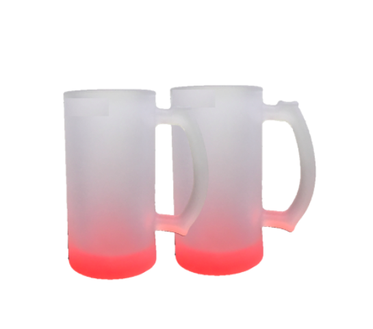 JARRA CERVECERA GLASEADA BASE DE COLOR 16oz