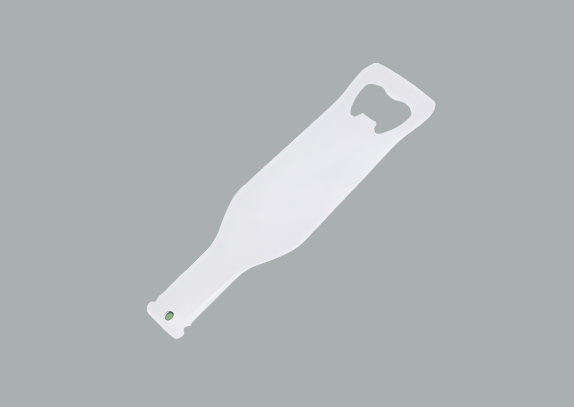 ABRIDOR DESTAPADOR DE BOTELLAS SUBLIMABLE (FORMA BOTELLA)