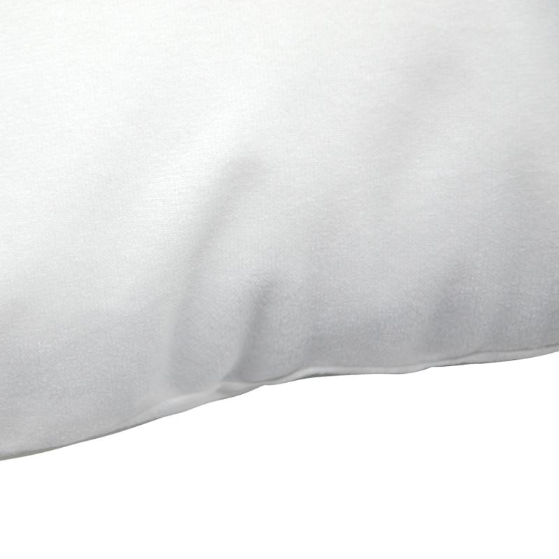 FUNDA DE ALMOHADA CHARPIE BLANCA Y SUAVE SUBLIMABLE